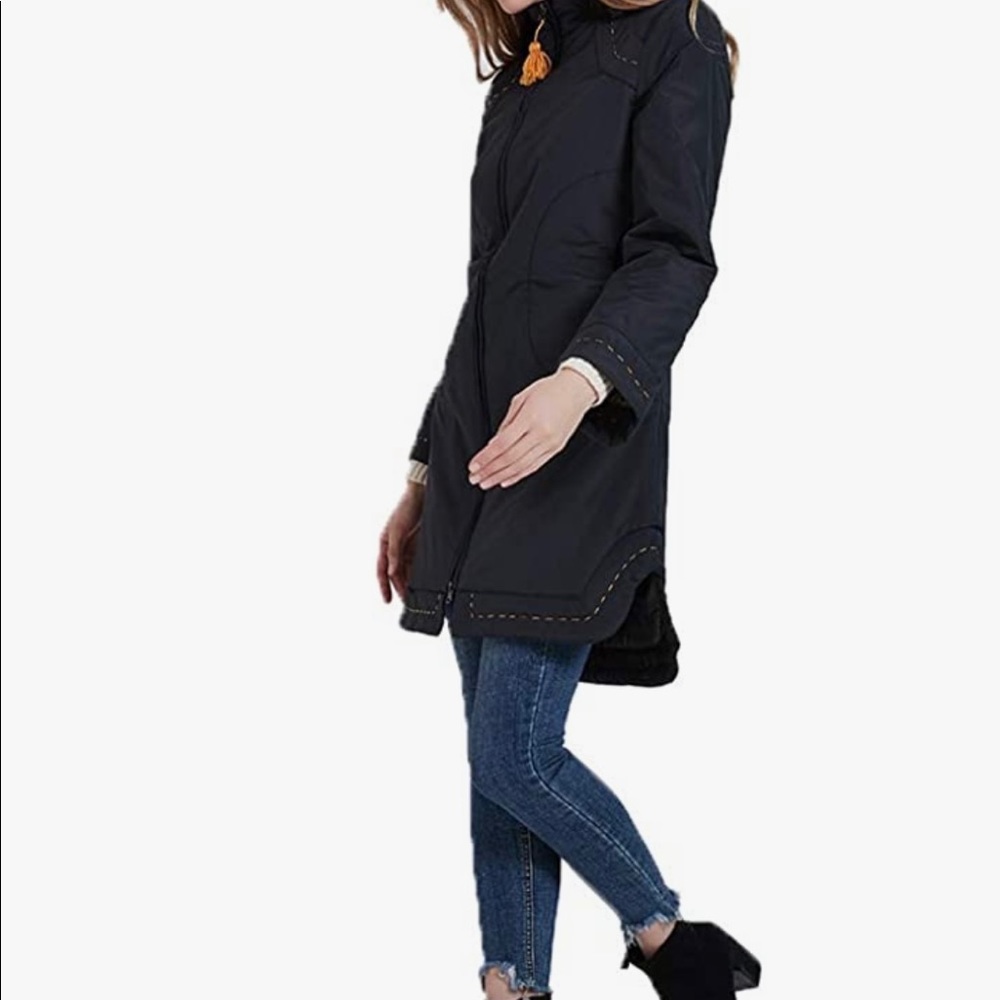 Down Jacket Coat - Winter Mid Length - image 6
